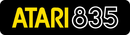 Atari 835 System Label