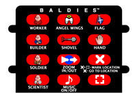 Atari Jaguar Controller Insert Baldies