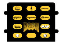 Atari Jaguar Controller Insert Doom