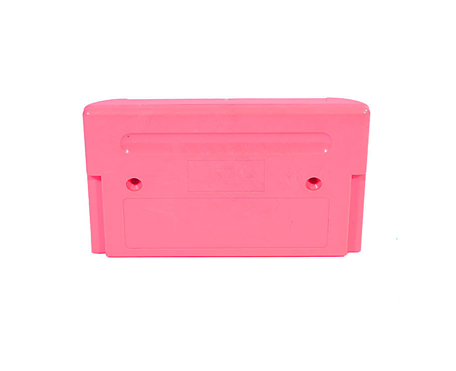 Sega Genesis Cartridge Shell [Pink] [With Logo]