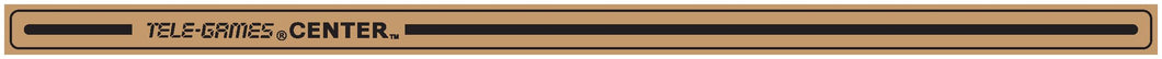 Tele-Games Game Center Storage Unit Replacement Label Set for Atari 2600